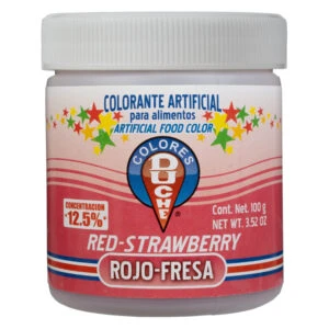 Colorante en polvo 100gr Tono Rojo Fresa